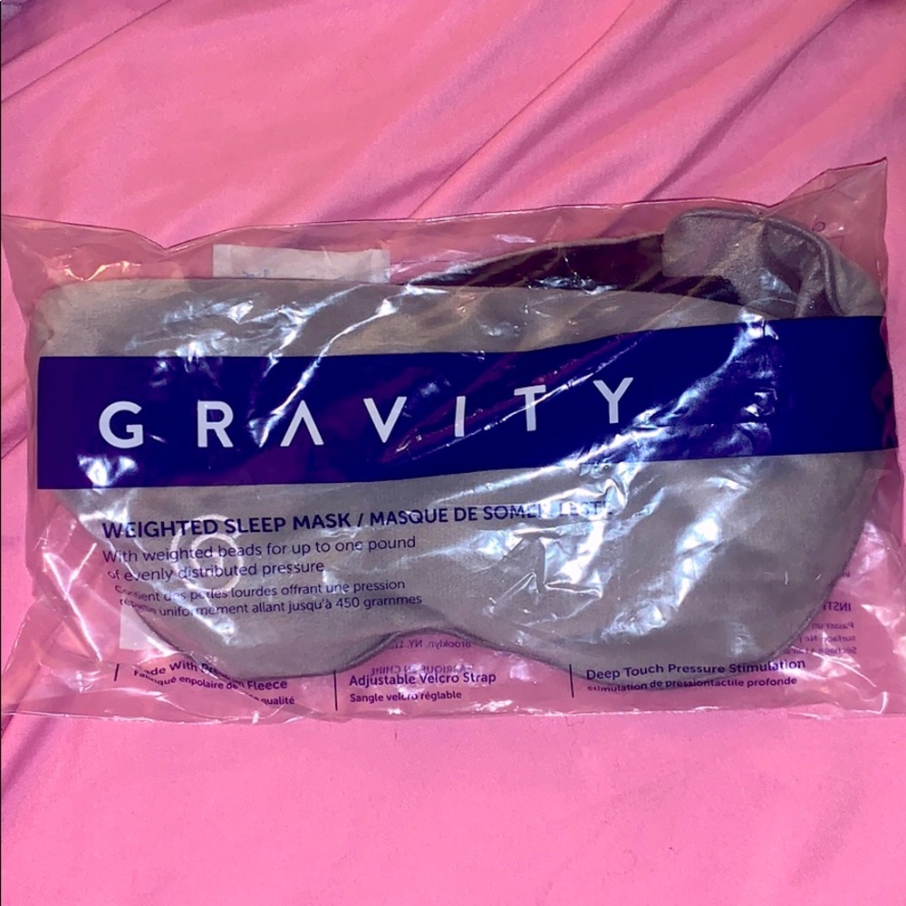 NEW Gravity weighted sleep mask